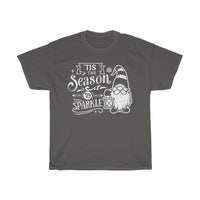 'Tis The Season To Sparkle Gnome Christmas Unisex T-Shirt